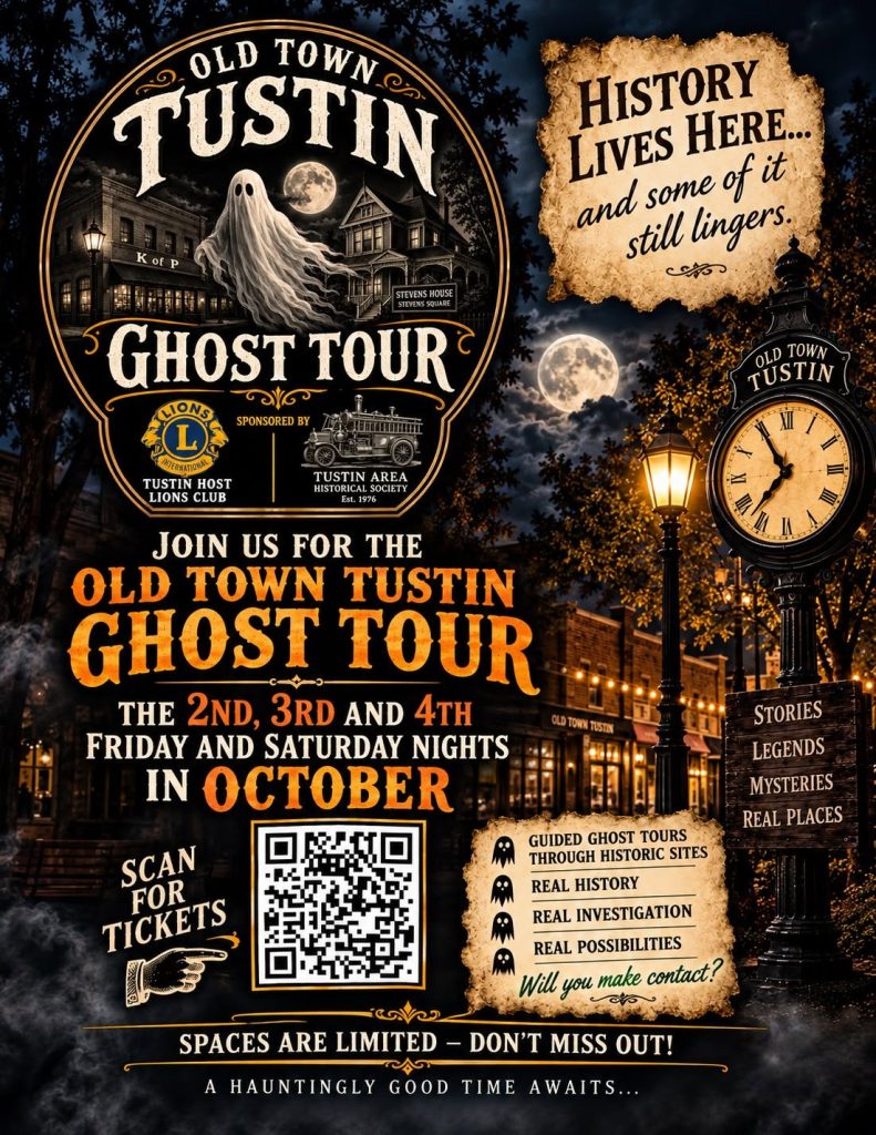 Old Town Tustin Ghost Tour